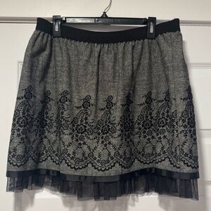 Joe Benbasset Lace Mini Skirt